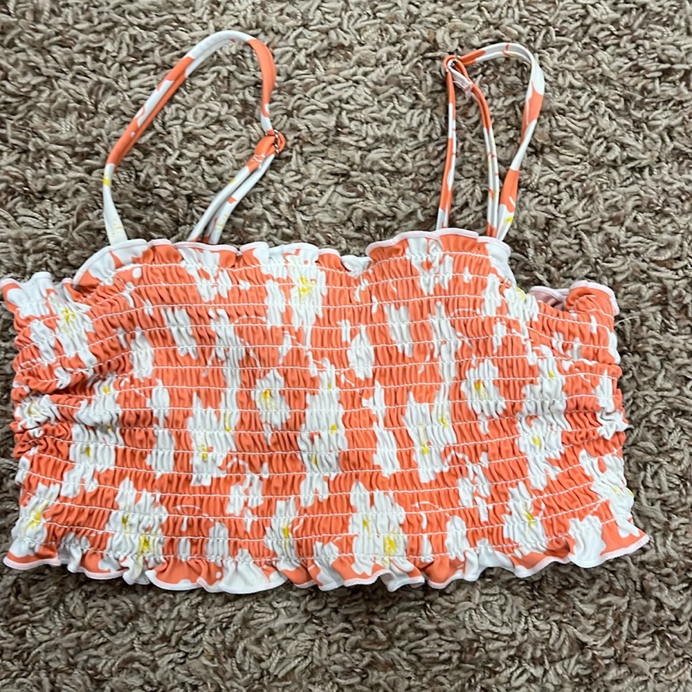 lightly used bathing suit set in xs